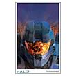 Halo Reach Evolutions Blue Paper Giclee Print